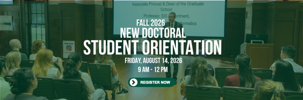 Doctoral Orientation registration