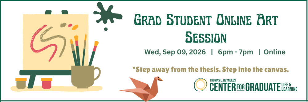 Grad Student Online Art Session signup