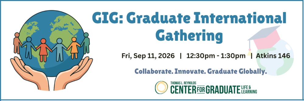 Graduate International Gathering signup